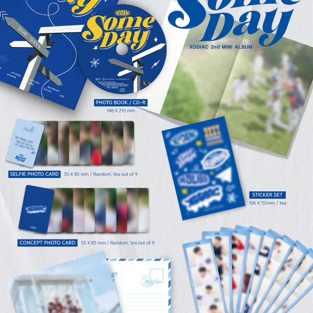 XODIAC - 2ND MINI ALBUM [SOME DAY] (PHOTOBOOK)