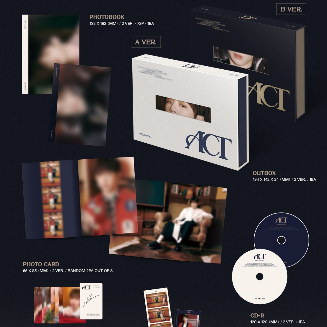 KANG DANIEL - 5TH MINI ALBUM [ACT] (2 VERSIONS)