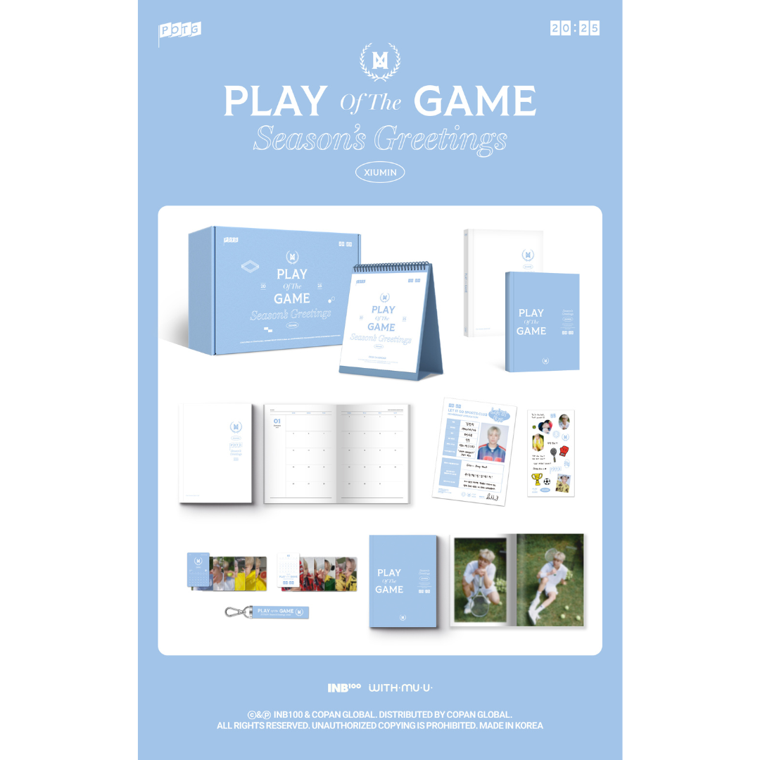 (PRE-ORDER) XIUMIN - 2025 SEASON'S GREETINGS [PLAY OF THE GAME