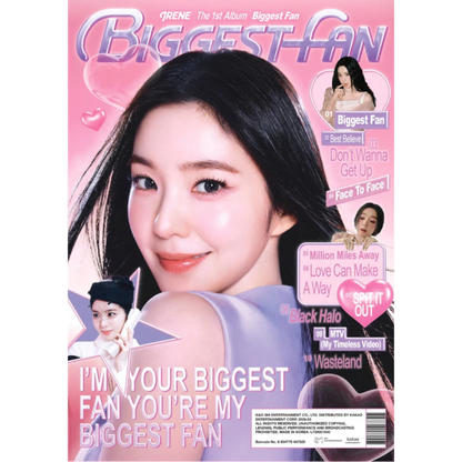 IRENE - 1ST ALBUM [BIGGEST FAN] (PHOTOBOOK VER.) (2 VERSIONS) - LightUpK