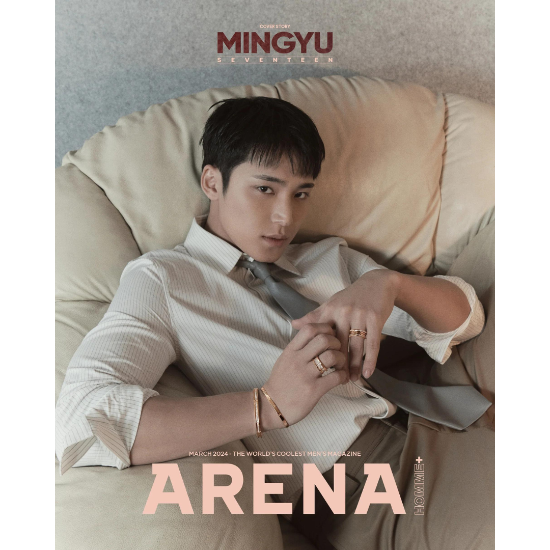 ARENA HOMME 2024.3 (MINGYU OF SEVENTEEN) (3 VERSIONS)
