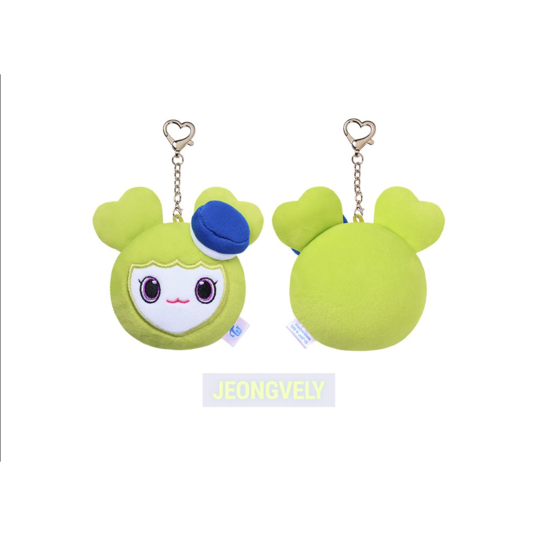 (PRE-ORDER) TWICE - LOVELY FACE KEYRING MARINE Ver. - 2026 TWICE THIS IS FOR WORLD TOUR FINALE in SEOUL (9 VERSIONS)