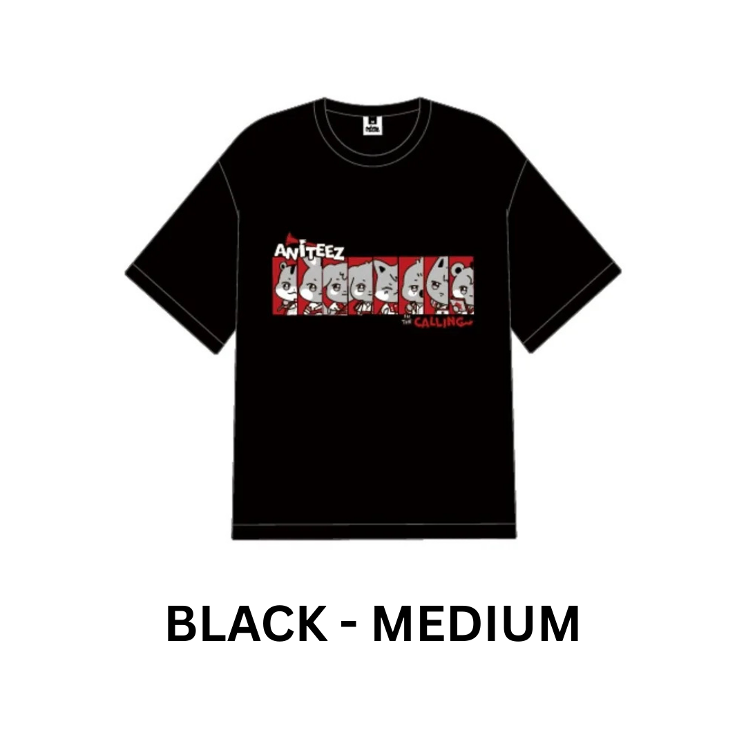 (PRE-ORDER) ATEEZ - ANITEEZ IN THE CALLING - T-SHIRTS (4 TYPES) - LightUpK