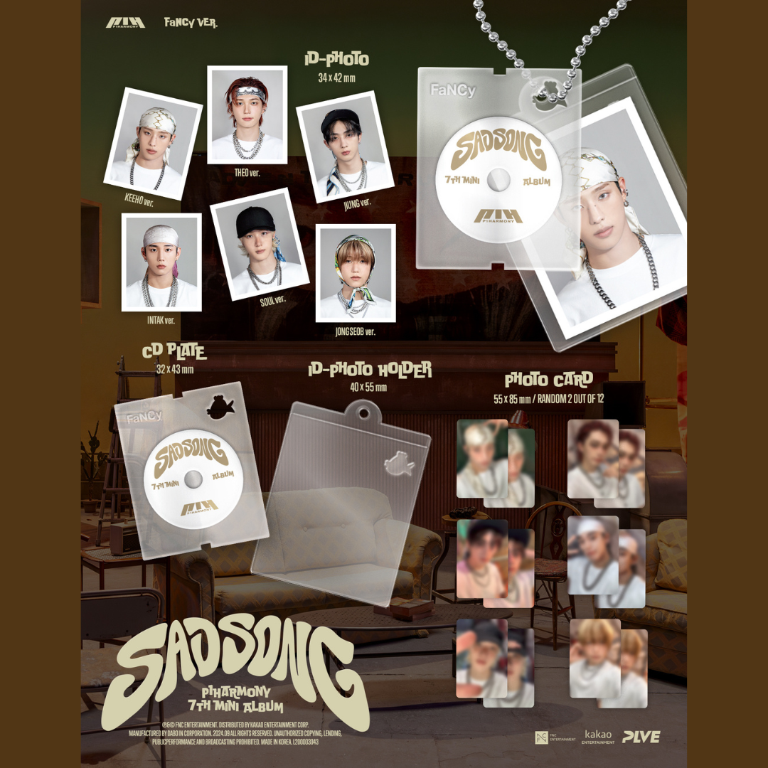 P1HARMONY - 7TH MINI ALBUM [SAD SONG] (PLVE) - LightUpK