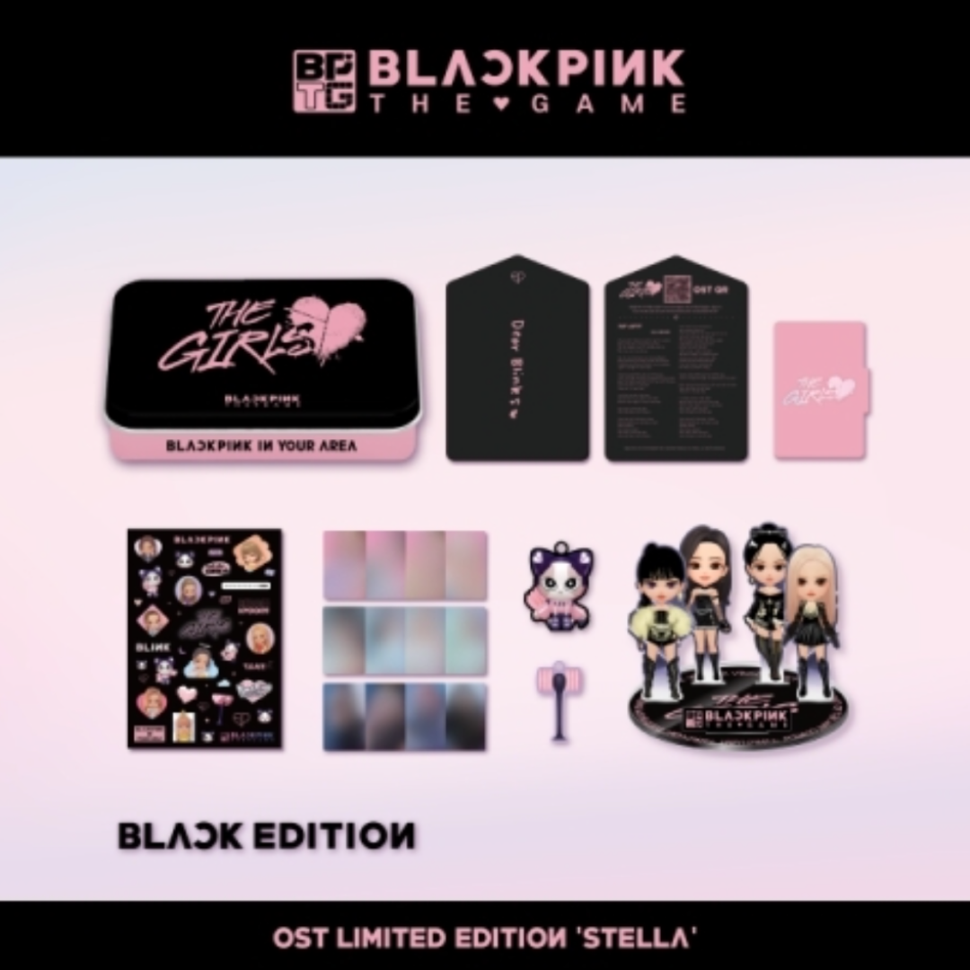BLACKPINK - BLACKPINK THE GAME OST [THE GIRLS] STELLA VER. (LIMITED EDITION) (2 VERSIONS) - LightUpK