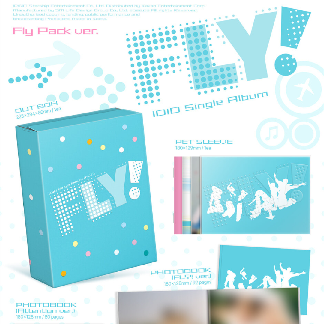 (PRE-ORDER) IDID - SINGLE ALBUM [FLY!] (FLY PACK VER.) (LIMITED) - LightUpK