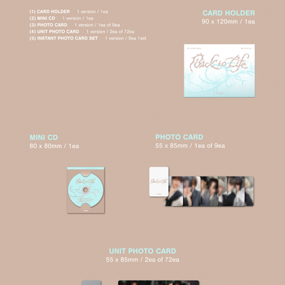 (PRE-ORDER) &TEAM - KR 1ST MINI ALBUM [BACK TO LIFE] PHOTOCARD BOX (MINI CD-R VER.)