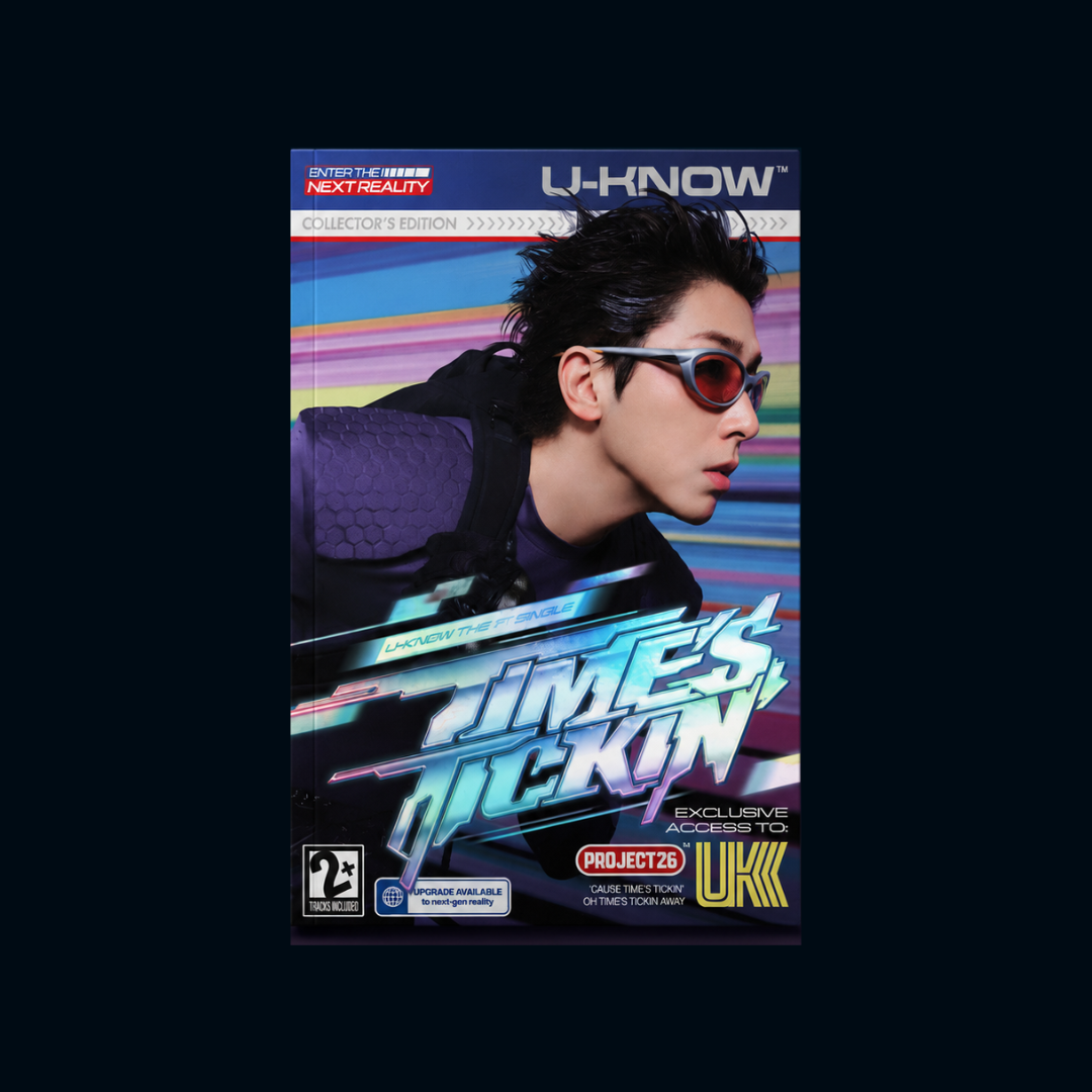 (PRE-ORDER) U-KNOW YOONHO - 1ST SINGLE ALBUM [TIME'S TICKIN'] (2 VERSIONS) RANDOM
