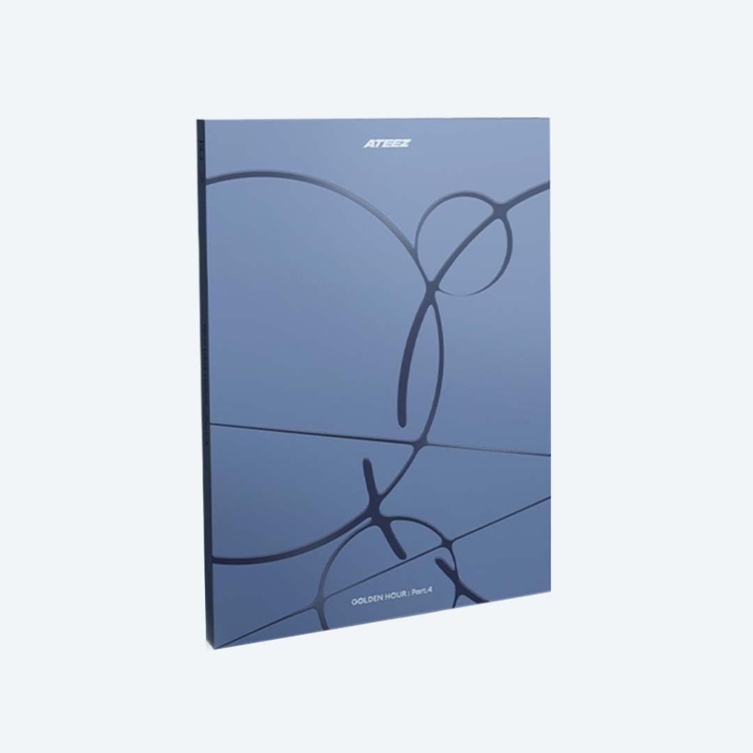 (PRE-ORDER) ATEEZ - GOLDEN HOUR : PART.4 (3 VERSIONS) RANDOM - LightUpK