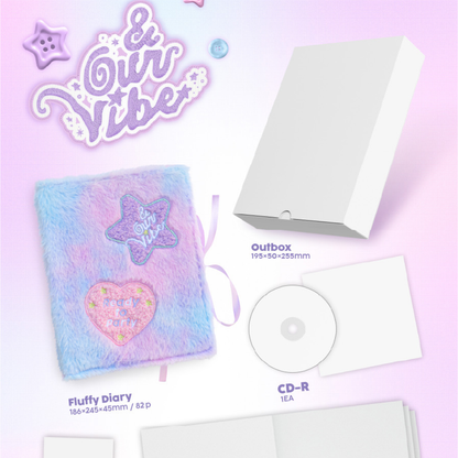 (PRE-ORDER) SAY MY NAME - 3RD EP ALBUM [&OUR VIBE] (OUR VIBE VER.)