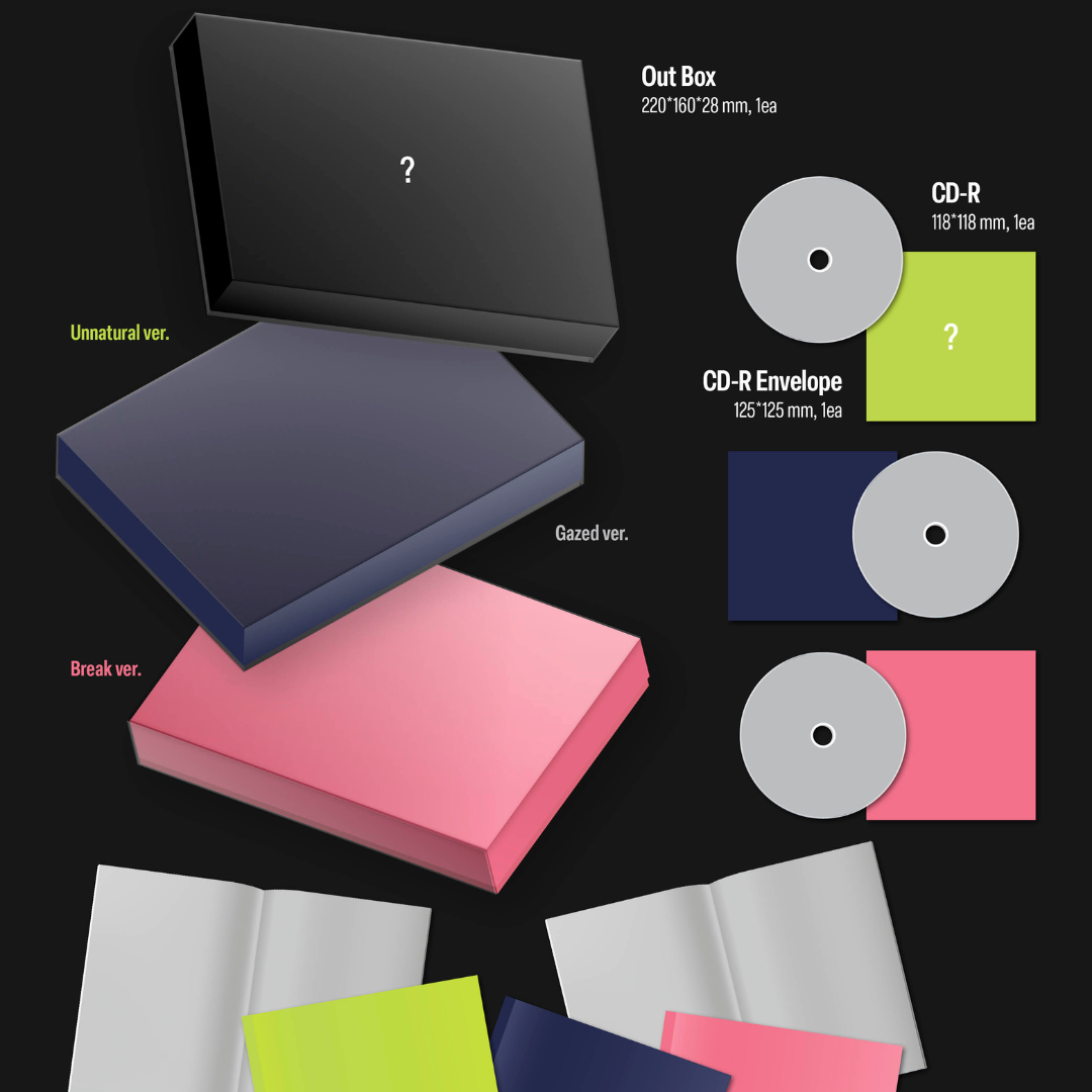 (PRE-ORDER) AND2BLE -1ST MINI ALBUM [SEQUENCE 01: CURIOSITY] (3 VERSIONS) RANDOM - LightUpK
