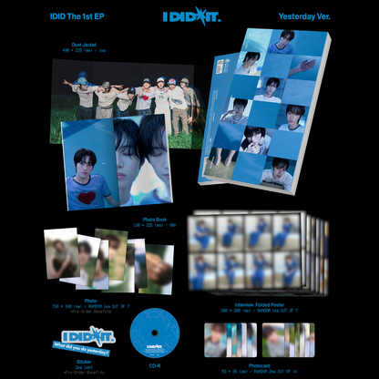 (PRE-ORDER) IDID - THE 1ST EP [I DID IT] (2 VERSIONS) RANDOM - LightUpK