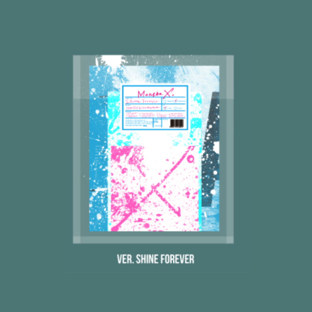 MONSTA X - VOL.1 REPACKAGE [SHINE FOREVER] (2 VERSIONS) – LightUpK