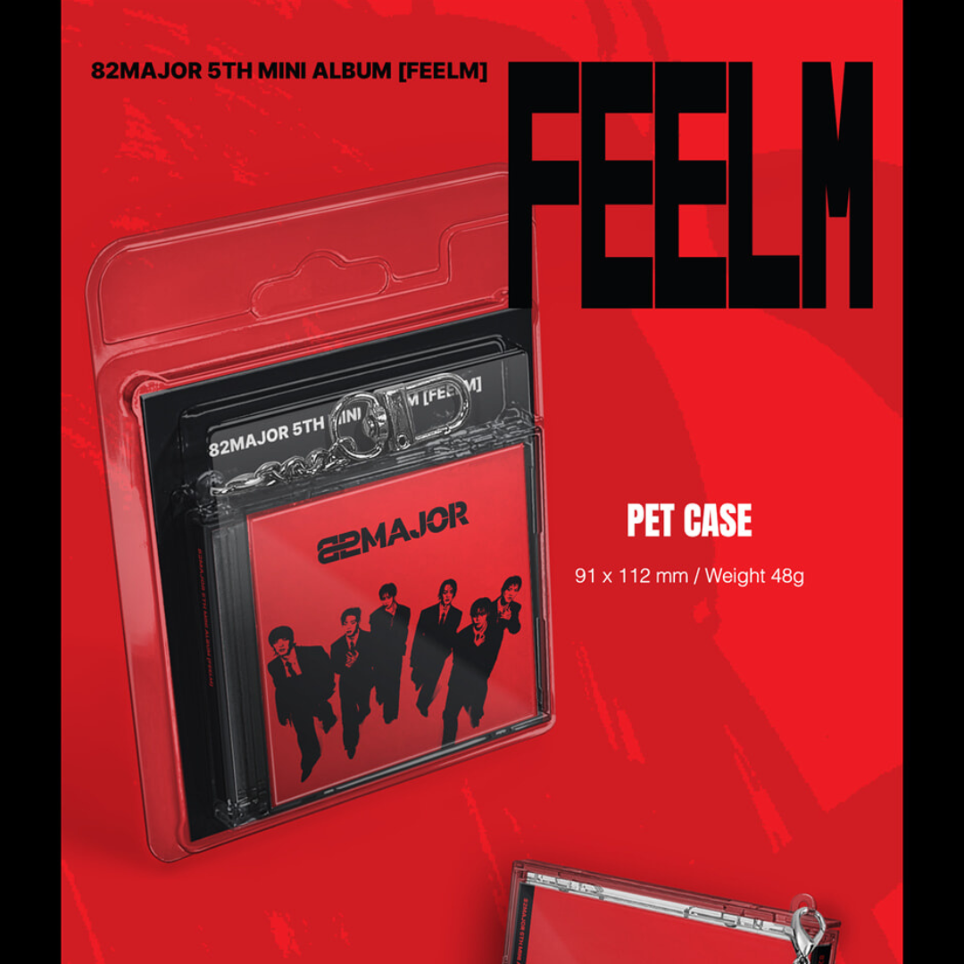 (PRE-ORDER) 82MAJOR - 5TH MINI ALBUM [FEELM] (KEYRING VER.) - LightUpK