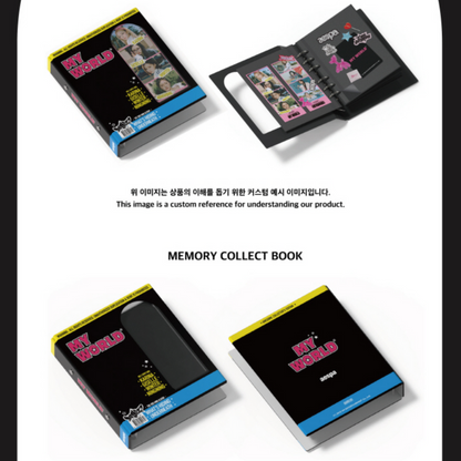 AESPA - MEMORY COLLECT BOOK - MY WORLD (4 VERSIONS)