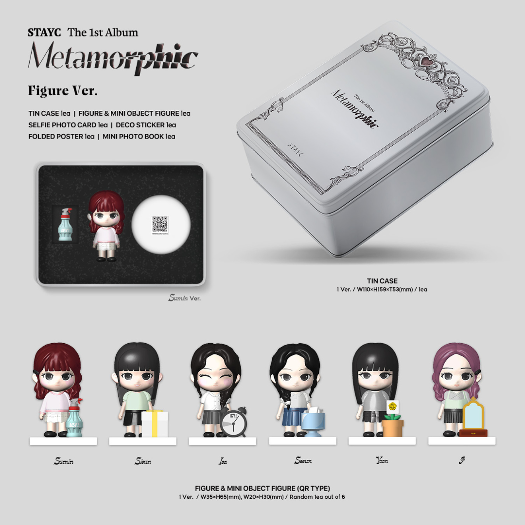 STAYC - VOL.1 [METAMORPHIC] (FIGURE VER.) - LightUpK