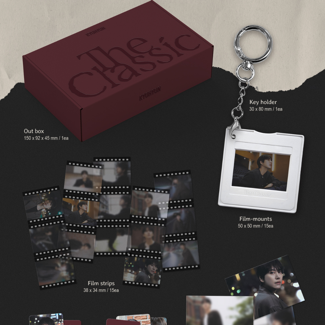 (PRÉCOMMANDE) KYUHYUN - EP [THE CLASSIC] (VERSION PORTE-CLÉS À MONTAGE FILM)