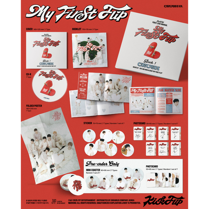 KICKFLIP - 3RD MINI ALBUM [MY FIRST FLIP] (CRUSH VER.)