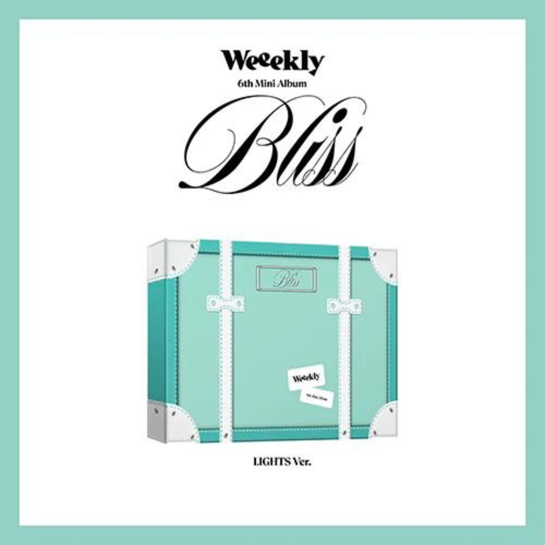 WEEEKLY - 6TH MINI ALBUM [BLISS] (2 VERSIONS)