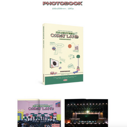 SEVENTEEN - 2022 SVT 6TH FAN MEETING [SEVENTEEN IN CARAT LAND] (MEMORY BOOK + DIGITAL CODE)