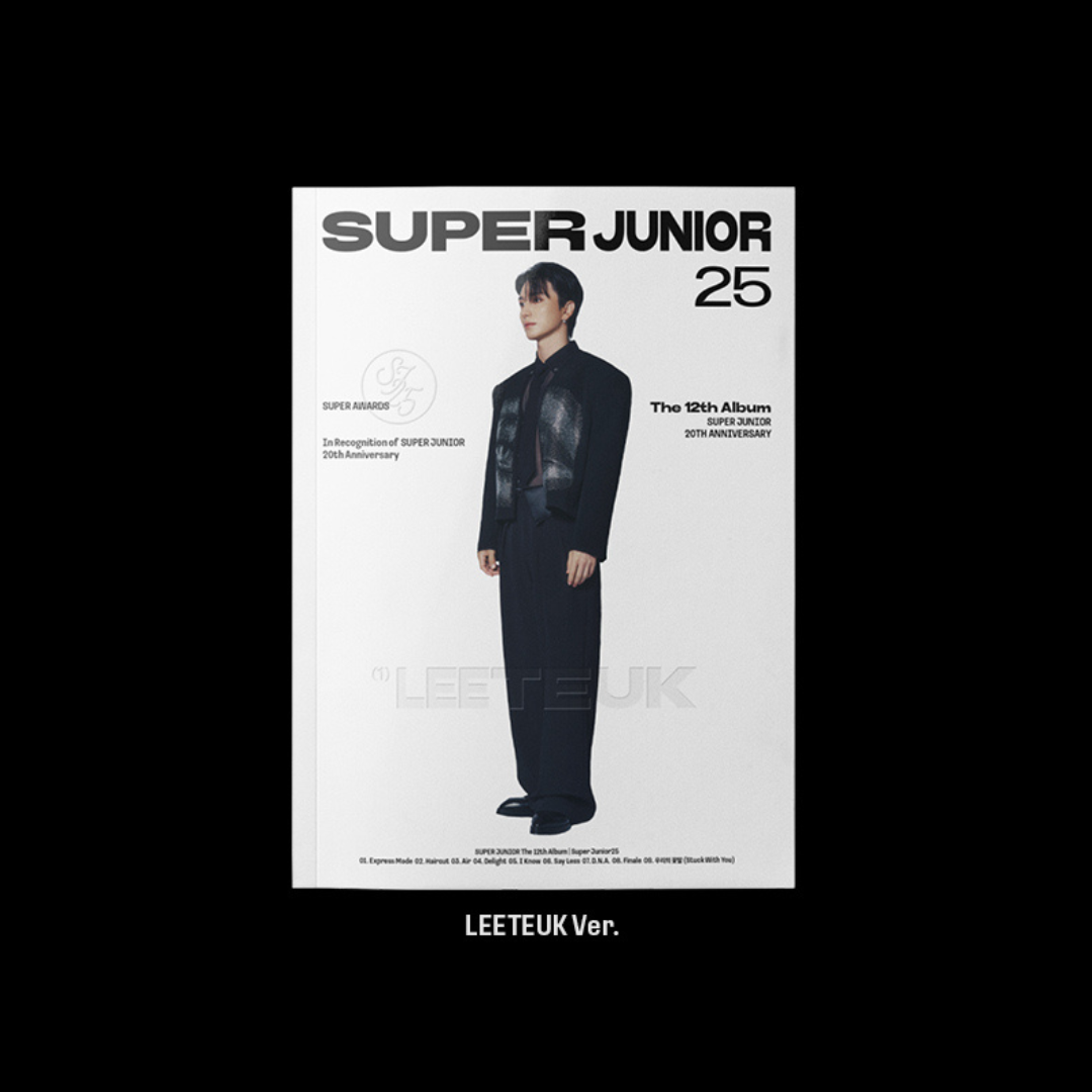 SUPER JUNIOR - 12TH ALBUM [SUPER JUNIOR25] (PHOTOBOOK VER.) (9 VERSIONS) - LightUpK