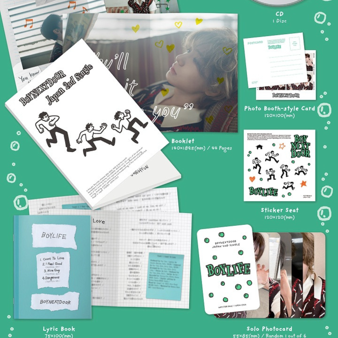 ボネクド　boylife 日本限定ポップアップ　コンプセット NEWS | BOYNEXTDOOR JAPAN OFFICIAL SITE