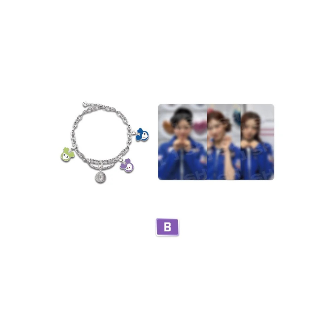 (PRE-ORDER) TWICE - 2025 TWICE FANMEETING <10VE UNIVERSE> - LOVELY CUSTOM BRACELET (3 VERSIONS) - LightUpK