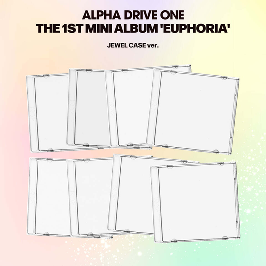 (PRE-ORDER) ALPHA DRIVE ONE - THE 1ST MINI ALBUM [EUPHORIA] JEWEL CASE VER. (8 VERSIONS) RANDOM