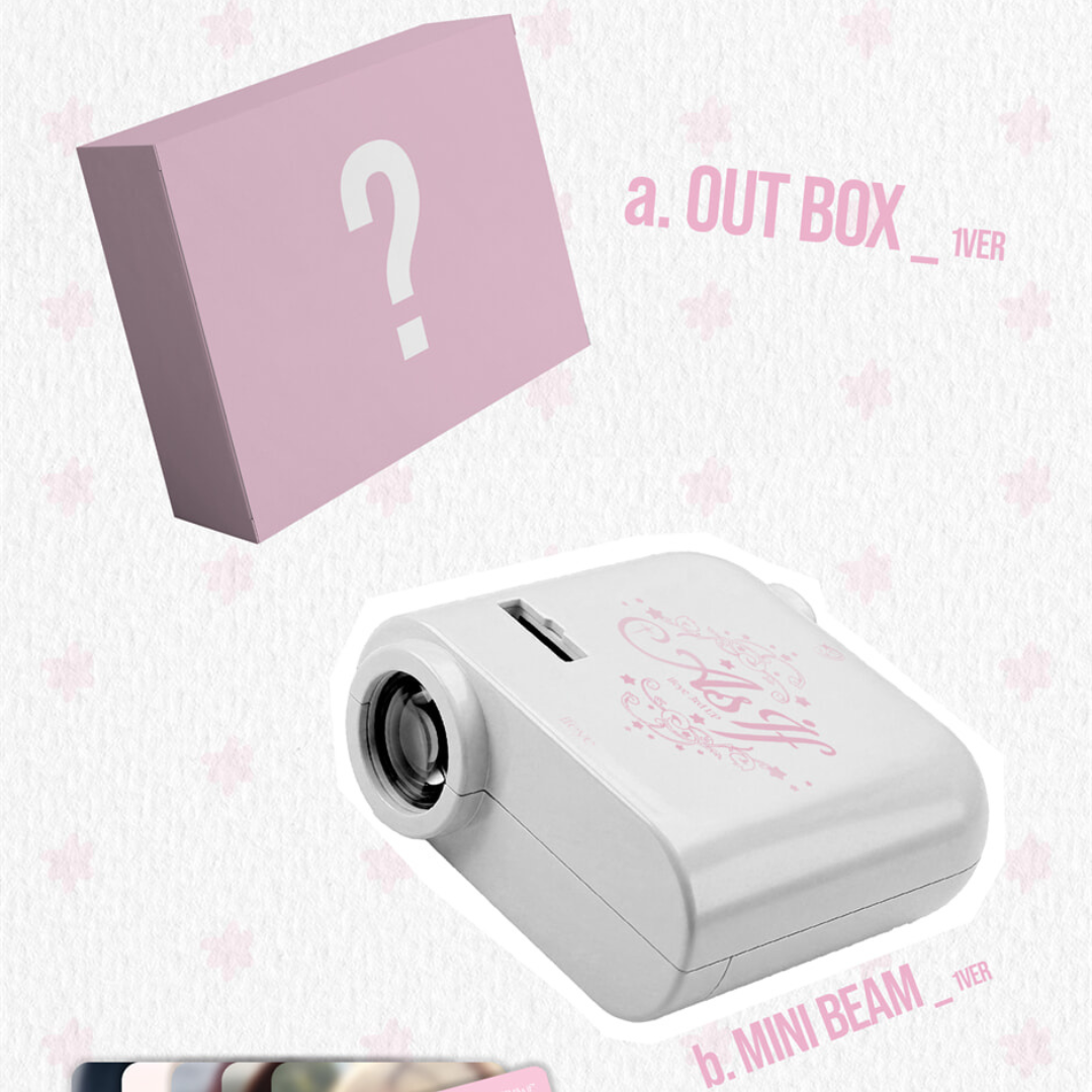 (PRE-ORDER) IFEYE - 3RD EP [AS IF] (MINIBEAM VER) - LightUpK