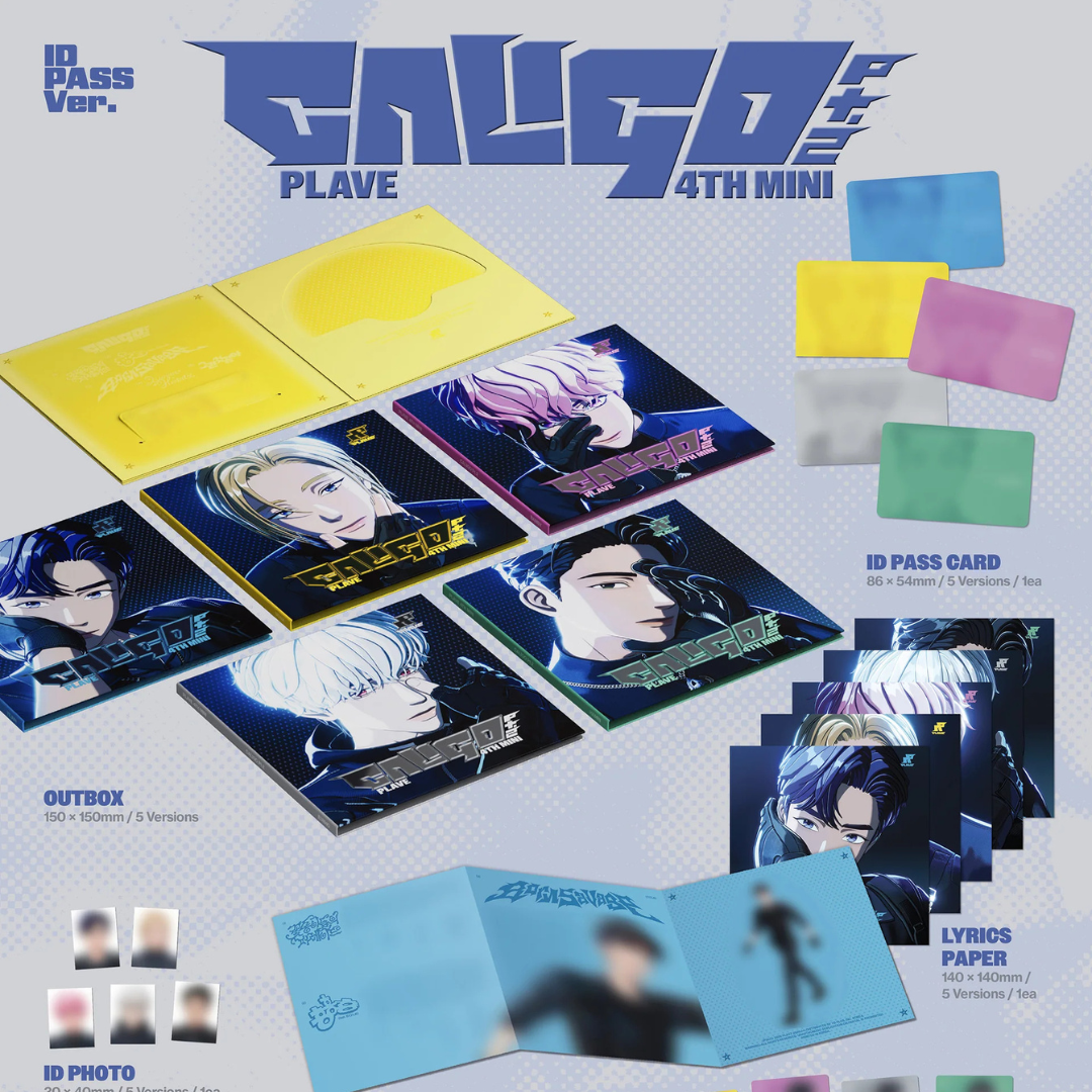 (PRE-ORDER) [HELLO82] [POP-UP EXCLUSIVE] PLAVE - CALIGO PT.2 (ID PASS Ver.) (5 VERSIONS) - LightUpK