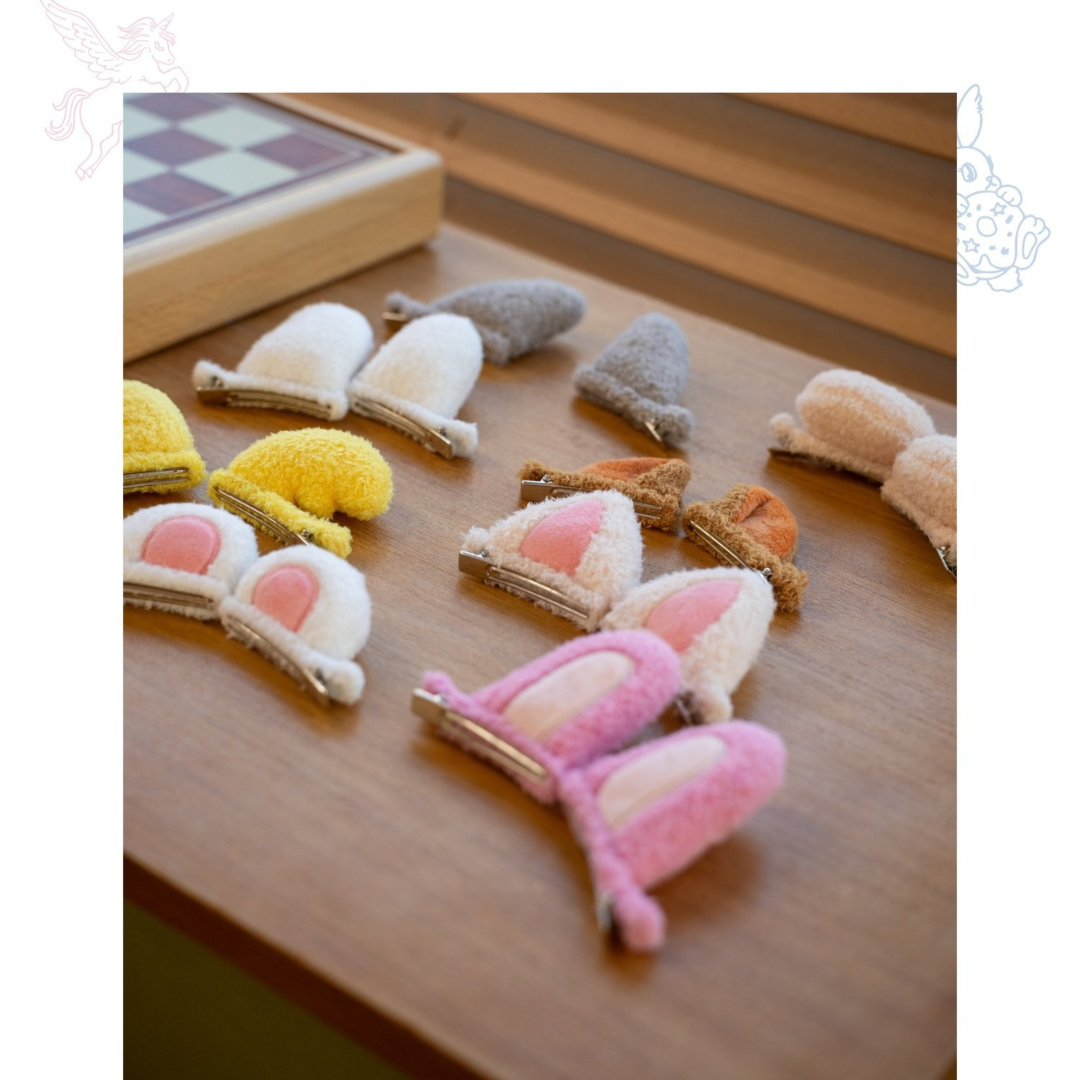 (PRE-ORDER) STRAY KIDS - SKZOO PLUSH HAIR PIN - STAY IN OUR LITTLE HOUSE (8 VERSIONS) - LightUpK