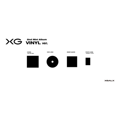 XG - 2ÈME MINI ALBUM [AWE] (VER. VINYLE)