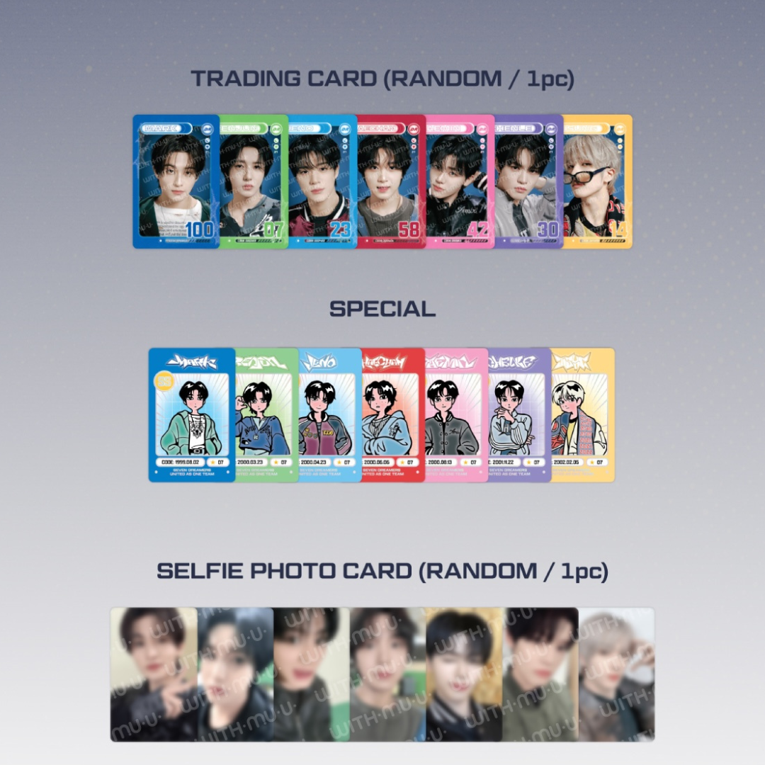 (PRE-ORDER) NCT DREAM - 01 RANDOM TRADING CARD / 2026 NCT DREAM TOUR [THE DREAM SHOW 4 : FUTURE THE DREAM] FINALE OFFICIAL MD (2 VERSIONS) - LightUpK