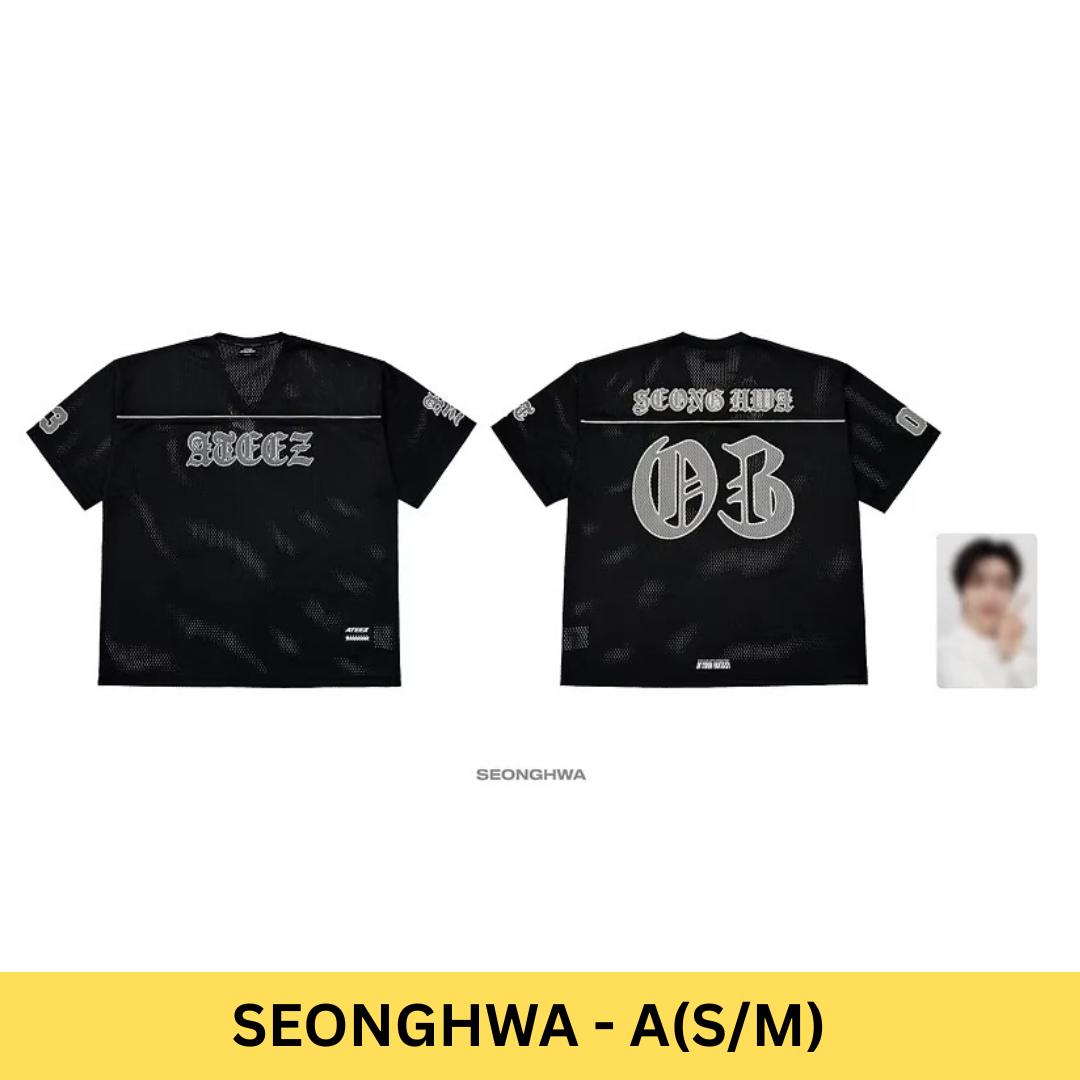 ATEEZ - 'IN YOUR FANTASY' OFFICIAL TOUR MERCH FOOTBALL UNIFORM (24 TYPES)