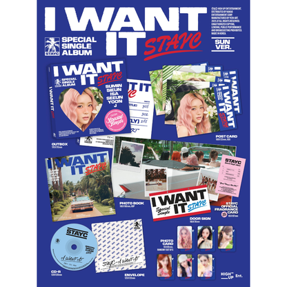 STAYC - SPECIAL SINGLE : I WANT IT (2 VERSIONS) - LightUpK