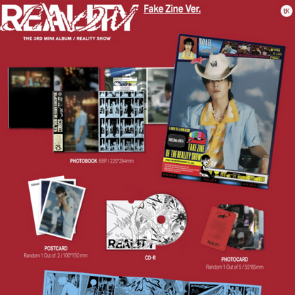 U-KNOW YOONHO - REALITY SHOW (3ÈME MINI ALBUM) (FAKE ZINE VER.)