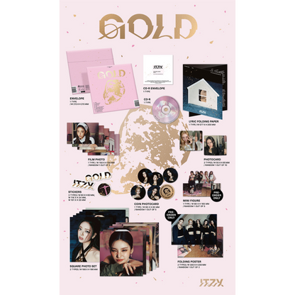 ITZY - [GOLD] ÉDITION SPÉCIALE (2 VERSIONS)