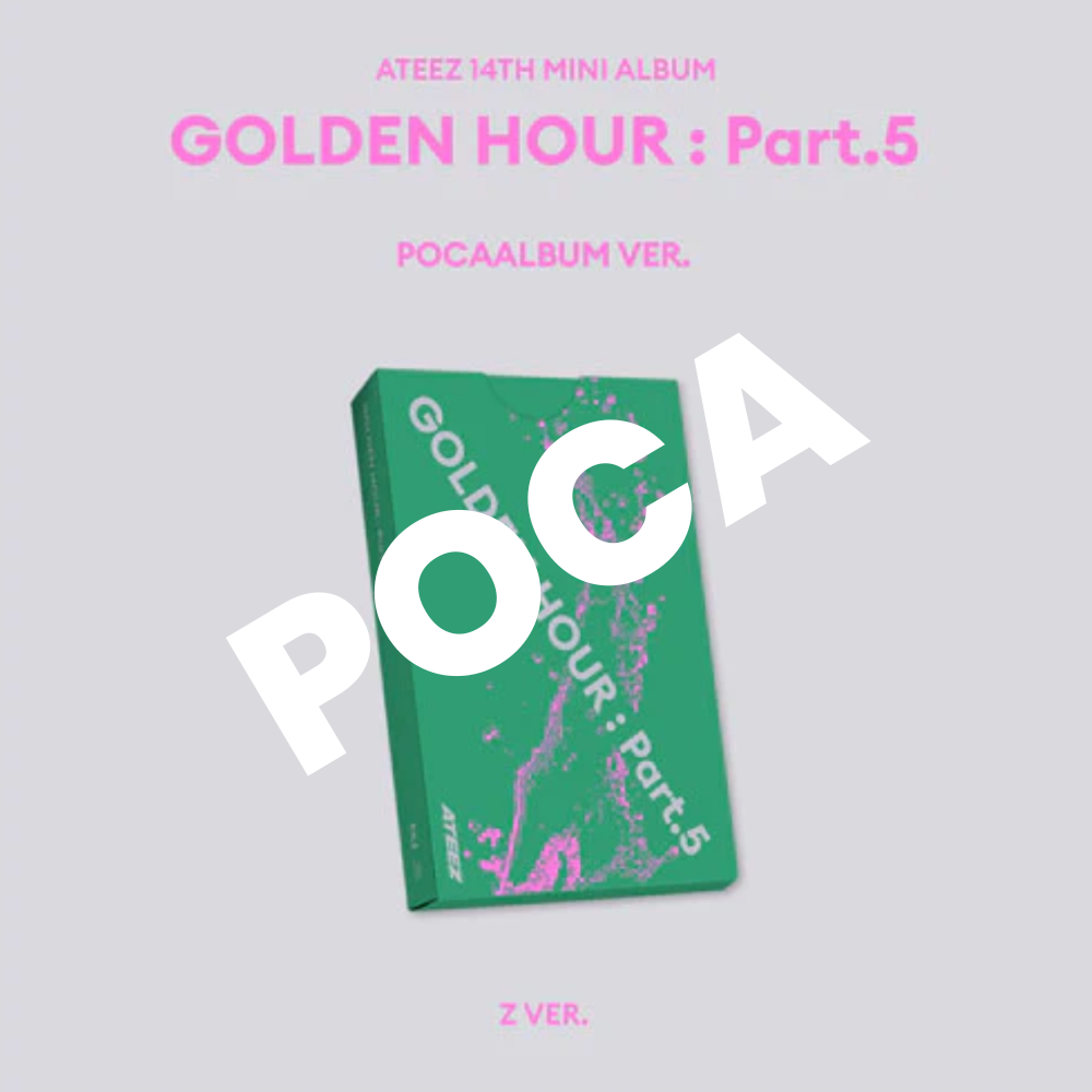 (PRÉCOMMANDE) ATEEZ - GOLDEN HOUR : PART.5 (POCAALBUM) (3 VERSIONS) ALÉATOIRE