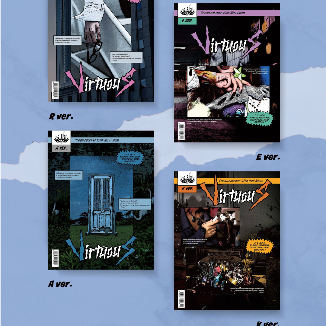 DREAMCATCHER - 10TH MINI ALBUM [VIRTUOUS] (4 VERSIONS) - LightUpK