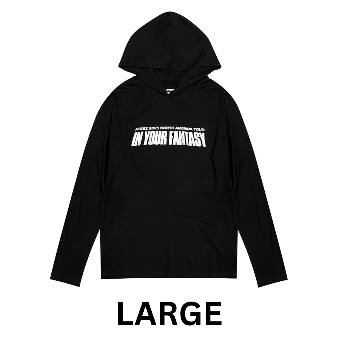 (PRE-ORDER) ATEEZ - 'IN YOUR FANTASY' OFFICIAL TOUR MERCH HOODIE (3 SIZES) - LightUpK
