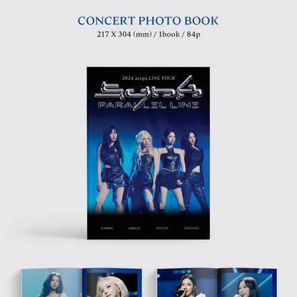 (PRE-ORDER) AESPA - 2024 AESPA LIVE TOUR 'SYNK : PARALLEL LINE' CONCERT PHOTO BOOK