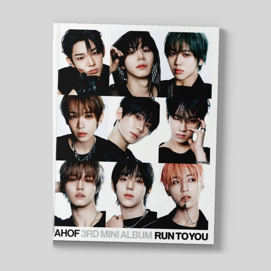 (PRÉCOMMANDE) AHOF - 3ÈME MINI ALBUM [RUN TO YOU] (VERSION PHOTOCARD) (2 VERSIONS) ALÉATOIRE