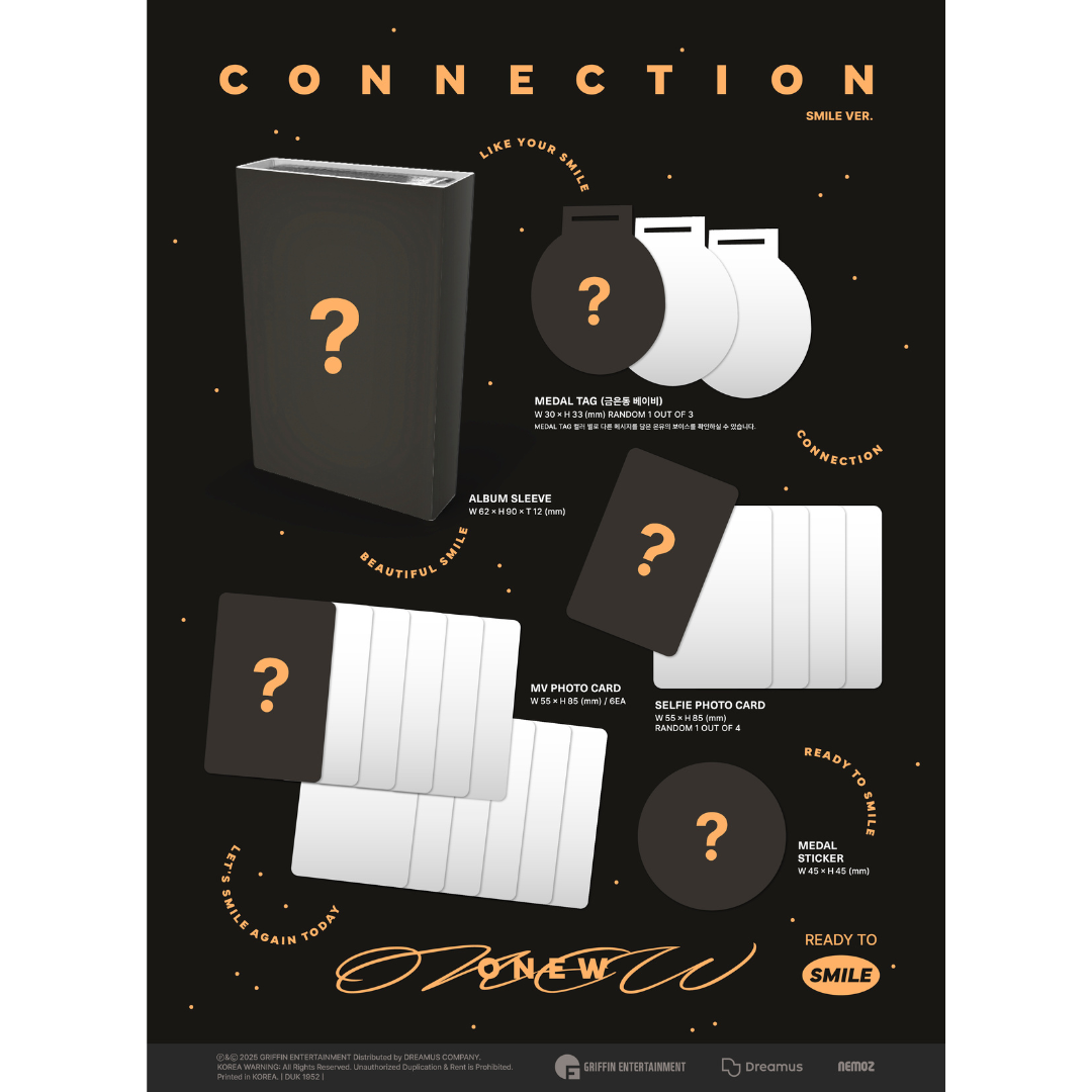 ONEW - 4TH MINI ALBUM [CONNECTION] (SMILE VER.) - LightUpK