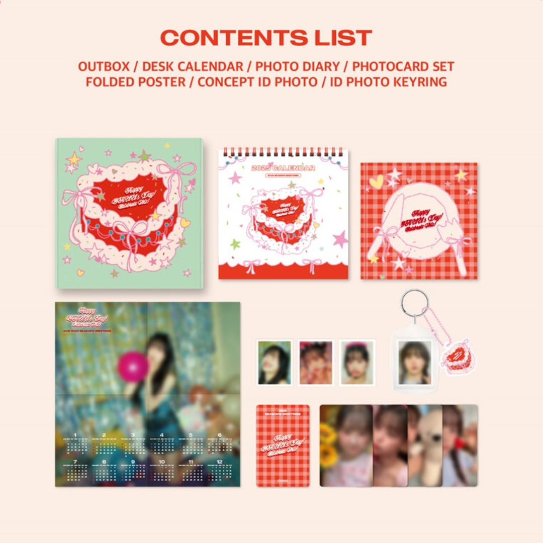 CHUU - 2025 SEASON'S GREETINGS [HAPPY CHUU'S DAY! CELEBRATE ME!] - LightUpK