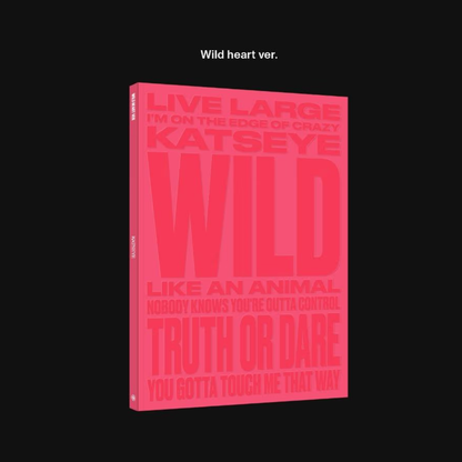 (PRE-ORDER) KATSEYE - WILD (2 VERSIONS) RANDOM
