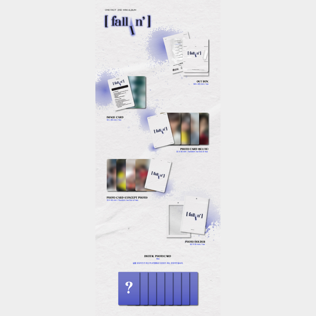 ONE PACT - 2ND MINI ALBUM [FALLIN'] (PLVE VER.)