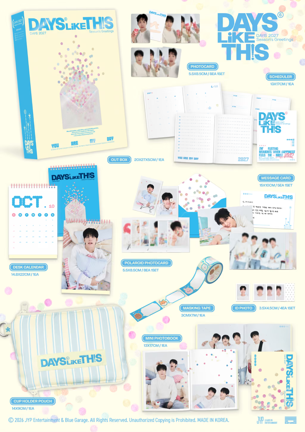 (PRE-ORDER) DAY6 2027 SEASON'S GREETINGS [DAYS LIKE THIS]