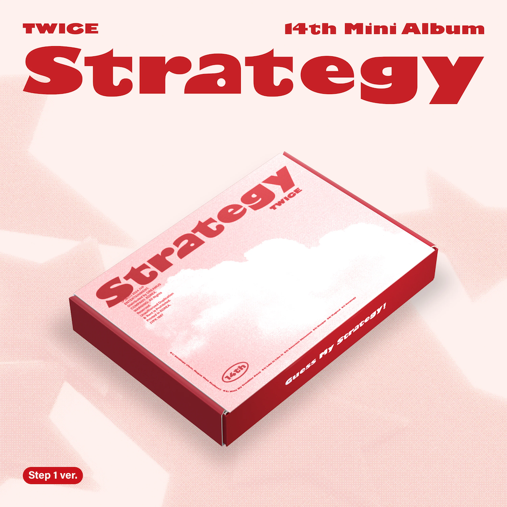 TWICE - 14TH MINI ALBUM [STRATEGY] (3 VERSIONS)