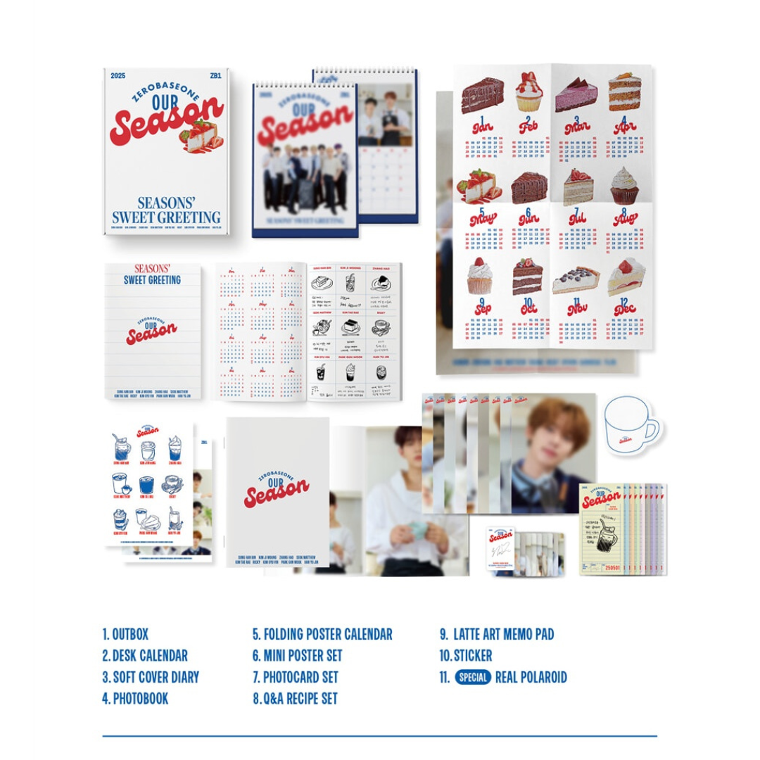 (PRE-ORDER) ZEROBASEONE - 2025 SEASON'S GREETINGS [OUR SEASON]