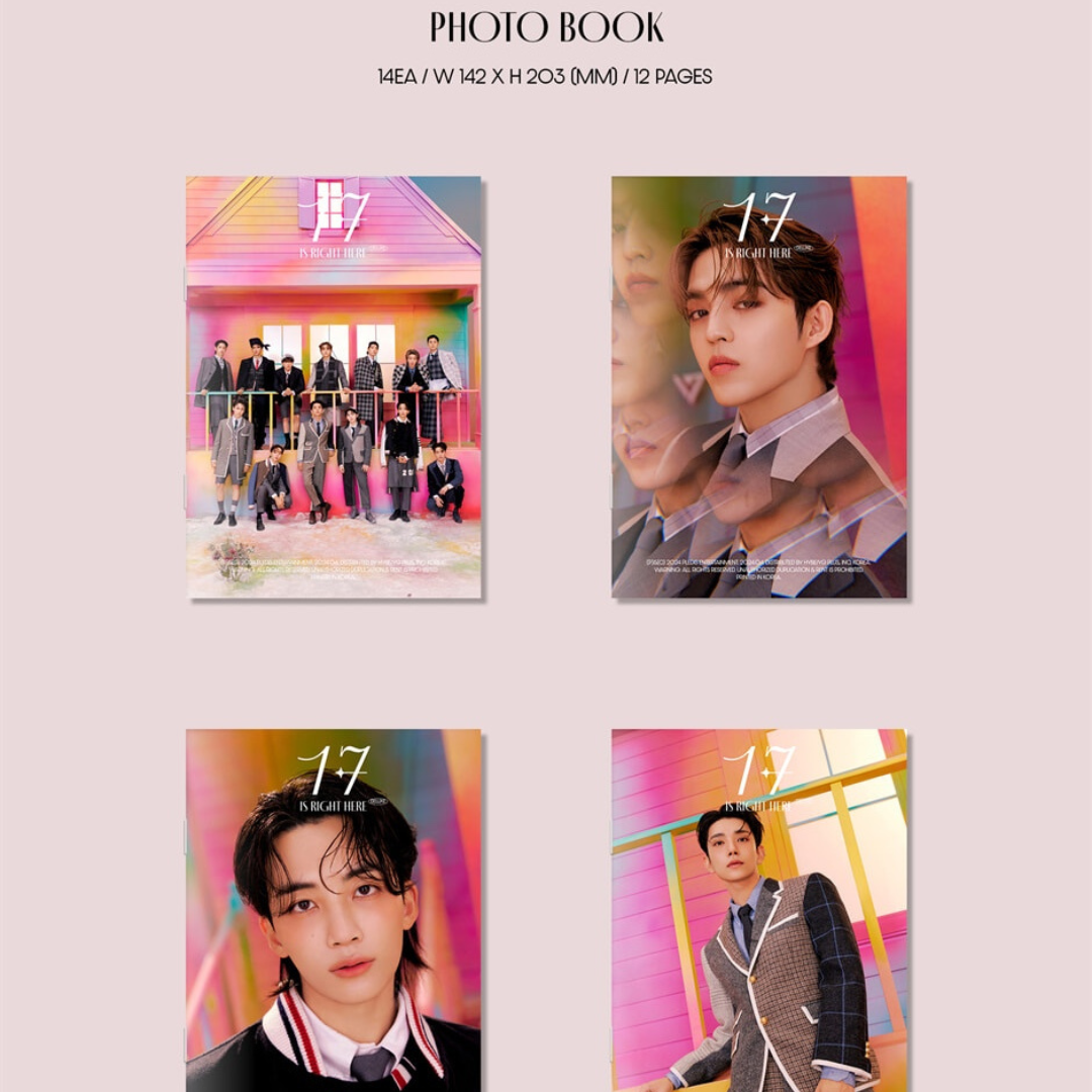 17 IS RIGHT HERE DEAR.ver コンプリートセット SEVENTEEN BEST 17 IS RIGHT HERE DEAR.ver コンプリートセット SEVENTEEN BEST